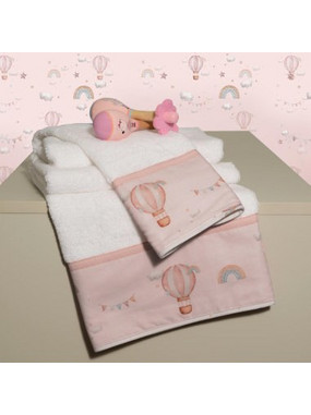Baby Oliver Des 422 Σετ Βρεφικές Πετσέτες 2τμχ 450gr/m²