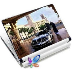 Lamtech Merc Benz Car Αυτοκόλλητο για Laptop 12.4"