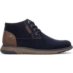 Refresh Ανδρικά Μποτάκια Δερμάτινα Navy Μπλε 17289836