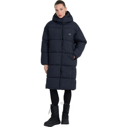 4F Γυναικείο Μπουφάν Χειμωνιάτικο Puffer Μακρύ Navy Μπλε 4FWAW25TDJAF588-20S