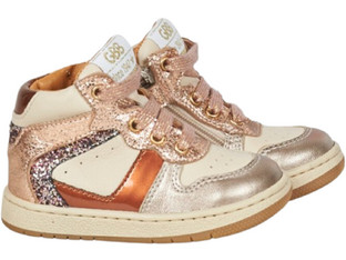 GBB Παιδικά Sneakers Μποτάκια Nude Χρυσά AK224-13