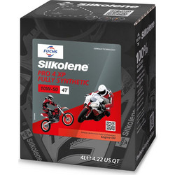 Fuchs Silkolene Pro 4 XP Συνθετικό Λάδι Μηχανής 4T 10W-50 4lt
