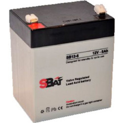 SBAT SB12-5 Μπαταρία VRLA-AGM 12V 5Ah