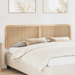 vidaXL Κεφαλάρι Κρεβατιού Rattan 180x3x55cm 42011566
