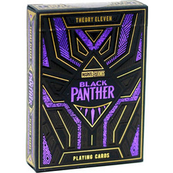 theory11 Black Panther Τράπουλα Μαύρη Μωβ 370008903