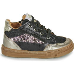 GBB Enora Παιδικά Sneakers Μποτάκια Μαύρα Χρυσά AM613-11