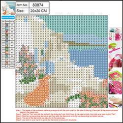 Centrum Landscape Καμβάς Diamond Painting Kit 20x20cm 80874