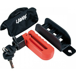 Lampa 6539.0 Κλειδαριά Δισκόφρενου Μηχανής 10mm Κόκκινη