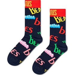 Happy Socks Beatles In The Name Ανδρικές Κάλτσες Ψηλές με Σχέδια Πολύχρωμες BEA01-6504-10