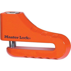 Master Lock 8304 Κλειδαριά Δισκόφρενου Μηχανής Κόκκινη