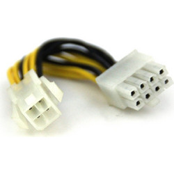 Vcom Καλώδιο Τροφοδοσίας 4-Pin ATX to 8-Pin EPS 0.15m Multicolor