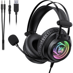 Onikuma X80 Gaming Headset Over Ear Black