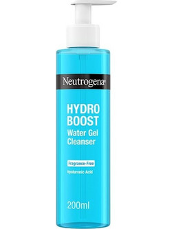 Neutrogena Hydro Boost Cleanser Water Ενυδατικό Gel Καθαρισμού Προσώπου για Ακμή 200ml