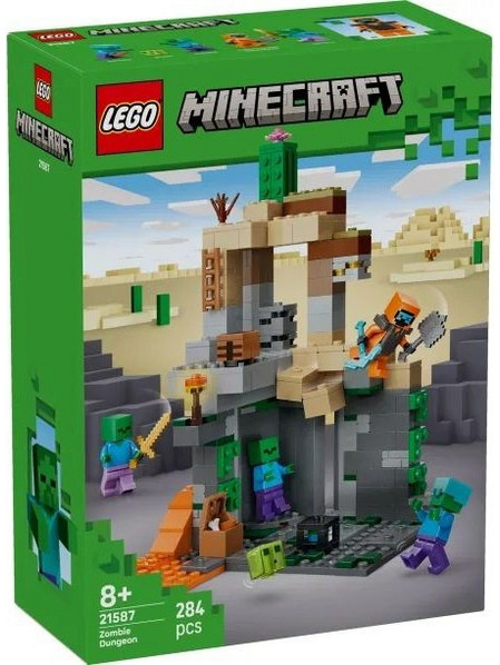 Lego Minecraft Zombie Dungeon για 8+ Ετών 21587