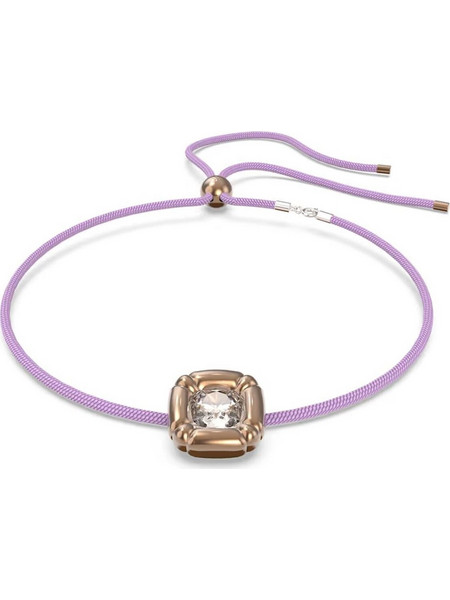 Swarovski Γυναικείο Βραχιόλι από Κορδόνι Xρυσό 5622377