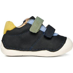 Geox Tutim Παιδικά Sneakers Μαύρα Πράσινο Mint Γαλάζια B9439A03222C4250