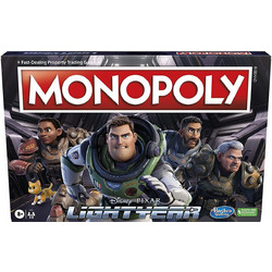 Hasbro Monopoly Lightyear Επιτραπέζιο Παιχνίδι 8+ Ετών για 2-6 Παίκτες