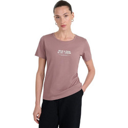 4F Γυναικείο Αθλητικό T-Shirt Σομόν 4FWAW25TTSHF2322-80S