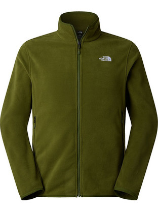 The North Face Ανδρική Ζακέτα Fleece με Φερμουάρ Πράσινη NF0A8D0RBRI