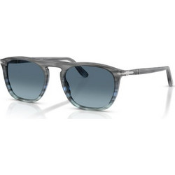 Persol PO3391S 1205Q8 Ανδρικά Γυαλιά Ηλίου Τετράγωνα Κοκάλινα Μπλε με Μπλε Φακό