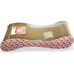 Madpet Σανίδα με Ονυχοδρόμιο Καφέ 49.5x22x10cm