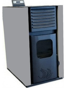 Mytherm Ioli TSA 18 Grey Σόμπα Pellet Καλοριφέρ Αερόθερμη 22kW