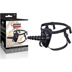 NMC X Joyride with Plug Harness Strap On 19cm Μαύρο