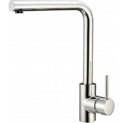 Elleci Trail 8031873651329 Μπαταρία Κουζίνας Πάγκου Διπλής Παροχής Ανάμεικτη Inox