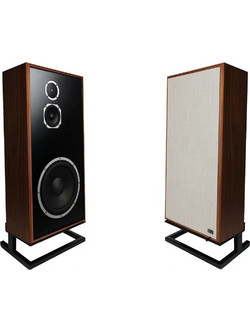 KLH Audio Model 7 Ζεύγος Ηχείων Hi-Fi Δαπέδου 250W 3 Δρόμων English Walnut