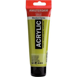 Royal Talens Amsterdam 621 Olive Green Light Ακρυλικό Χρώμα Ζωγραφικής 120ml