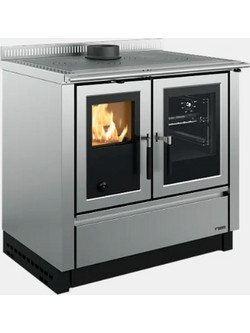 La Nordica Venezia. 16 Ατσάλινη Ξυλόσομπα με Φούρνο 8.3kW