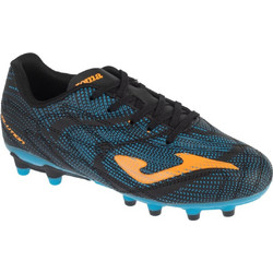 Joma Evolution Jr 2601 FG EVJS2601FG Παιδικά Ποδοσφαιρικά Παπούτσια με Τάπες Μαύρα Πετρόλ