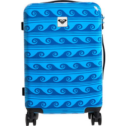 Roxy Like A Seashell ERJBL03341-BJQ6 Βαλίτσα Καμπίνας 50x34x23cm με 4 Ρόδες Μπλε