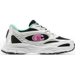 Champion Παιδικά Sneakers Λευκά Τιρκουάζ Μαύρα S33275-KK014