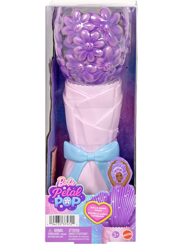 Mattel Barbie Petal Pop With Purple Dress