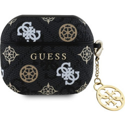 Guess 4G Peony Charm Θήκη για Apple AirPods 3 Μαύρη