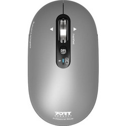 Port Designs Pure Ασύρματο Bluetooth Ποντίκι Grey
