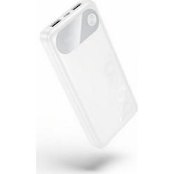Hoco J154 Power Bank 10000mAh 22.5W με 2 Θύρες USB-A & Θύρα USB-C Power Delivery White
