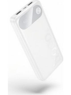 Hoco J154 Power Bank 10000mAh 22.5W με 2 Θύρες USB-A & Θύρα USB-C Power Delivery White