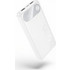 Hoco J154 Power Bank 10000mAh 22.5W με 2 Θύρες USB-A & Θύρα USB-C Power Delivery White