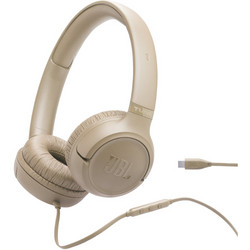 JBL Tune 530C Ενσύρματα Ακουστικά On Ear Μπεζ