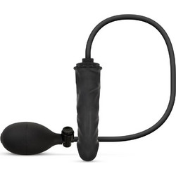 EasyToys Inflatable Πρωκτικό Dildo 14.5cm Μαύρο