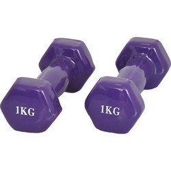 Mds OR091-1 Σετ Βαράκια Εξάγωνα Βινυλίου 2x1kg