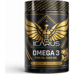 Icarus Nutrition Omega 3 Ιχθυέλαιο 1000mg 150 Μαλακές Κάψουλες