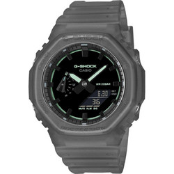 Casio G-Shock Ανδρικό Ρολόι Χρονογράφος με Γκρι Καουτσούκ Λουράκι GA-2100K-1A