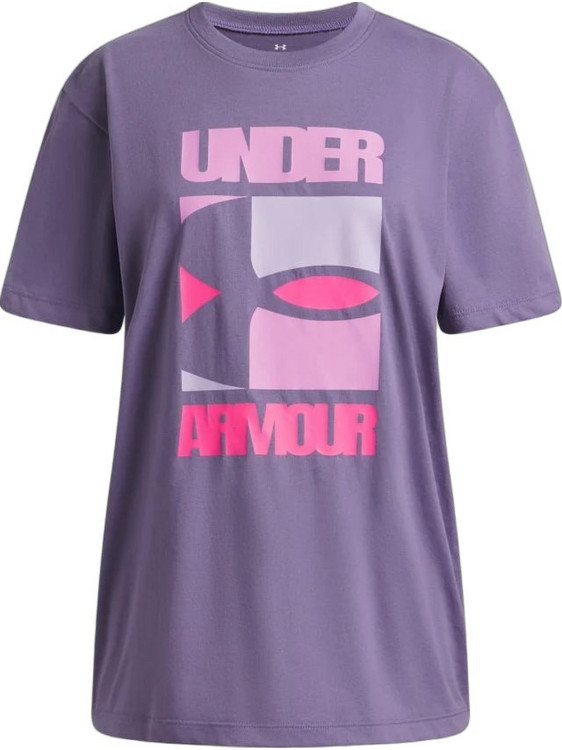 Under Armour Παιδικό T-Shirt Κοντομάνικο Μωβ 6009720-520