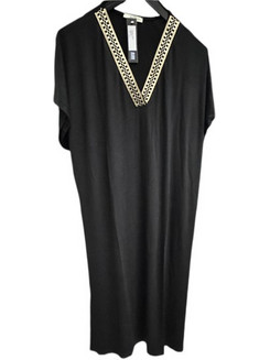 Billy's Fashion Midi Καλοκαιρινό Καθημερινό Φόρεμα Μεταξωτό Μαύρο 25009