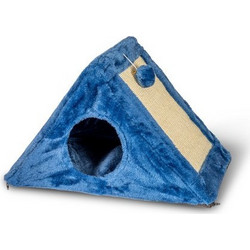 Glee Cora Φωλιά με Ονυχοδρόμιο Μπλε 49x27x32cm