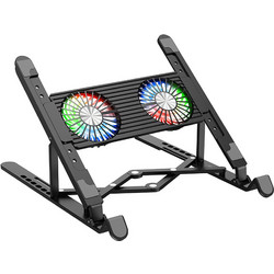 Lamtech LAM980909 Cooling Pad Laptop έως 17.3" με 2 Ανεμιστήρες & Φωτισμό