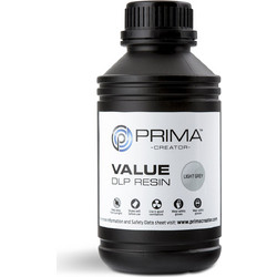 Prima Creator DLP UV Curable Ρητίνη 3D Printer Light Grey 500gr